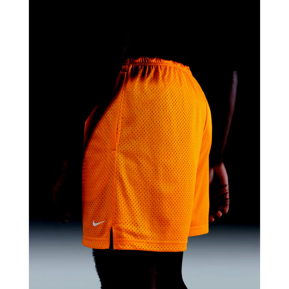 Nike Mens Size M Dri FIT 5" Mesh Basketball Shorts Pockets White HV1880 819 - Picture 3 of 4